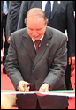 le président de la République, Abdelaziz Bouteflika,